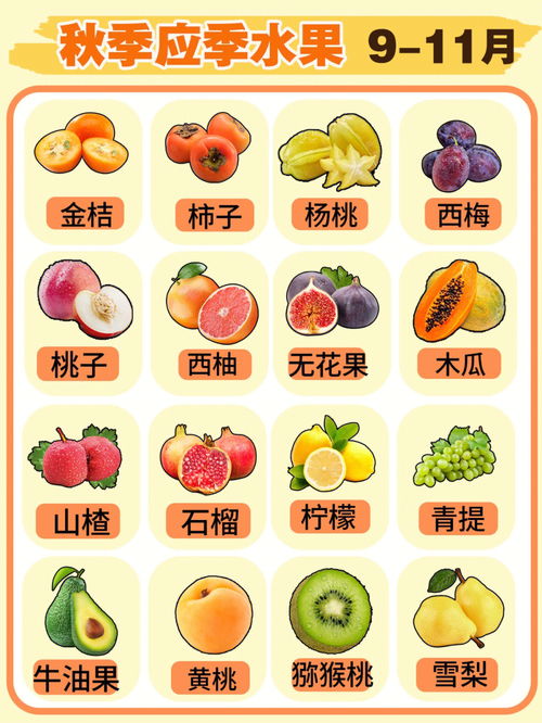 应季水果一览表好吃又便宜